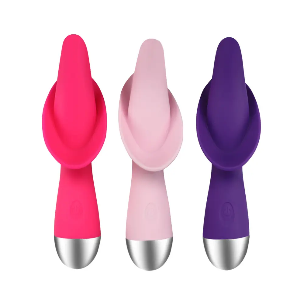 Tongue licking vibrator