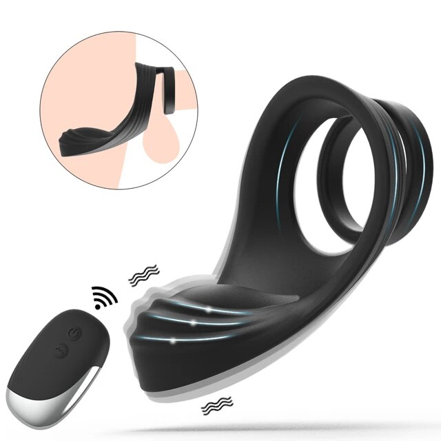 Vibrating Male Cock Ring